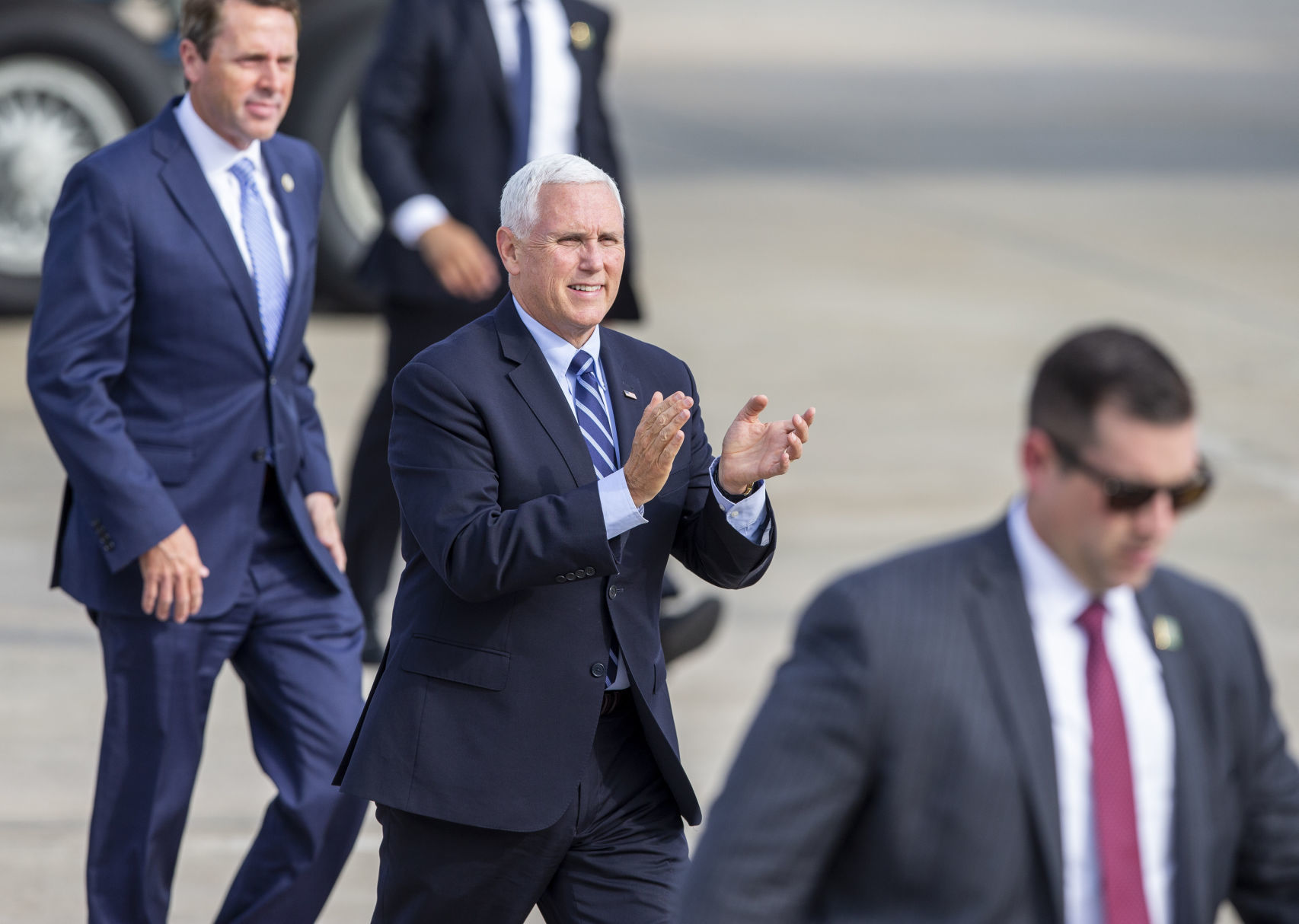 Vice President Pence visits Greensboro